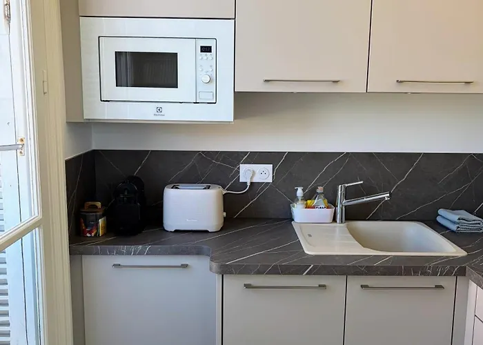 Apartment Saint Laurent - Standing Vue Mer, 40m Plage, Parking Cabourg